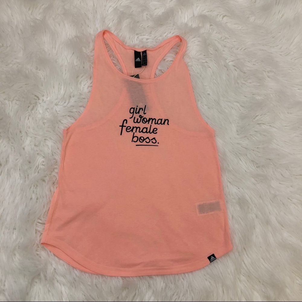 NWT adidas Boss Script Tank - Picture 6 of 7